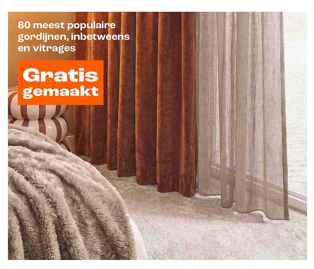 80 meest populaire gordijnen, inbetweens en vitrages Gratis gemaakt