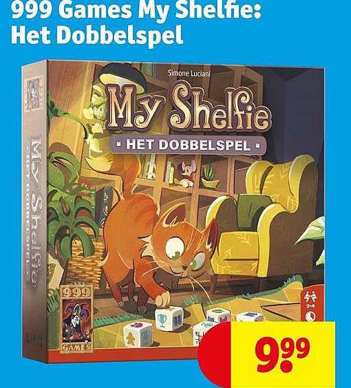 999 Games My Shelfie: Het Dobbelspel