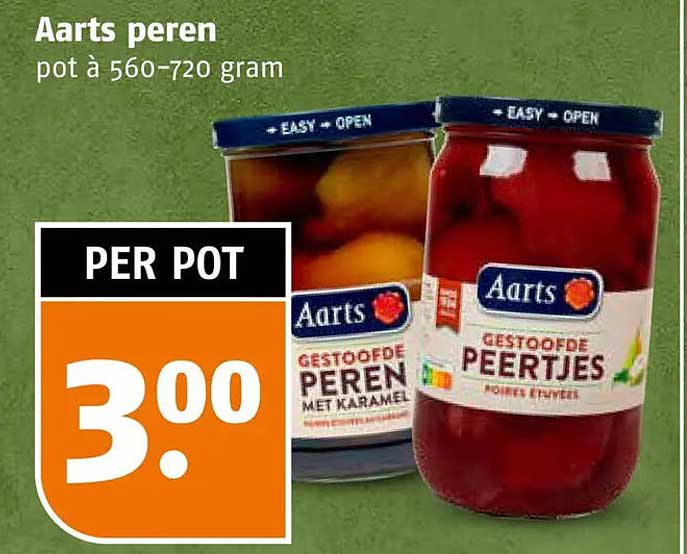 Aarts peren pot à 560-720 gram