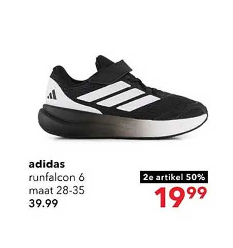 adidas runfalcon 6 maat 28-35 2e artikel 50%
