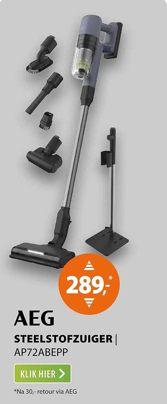 AEG STEELSTOFZUIGER | AP72ABEPP