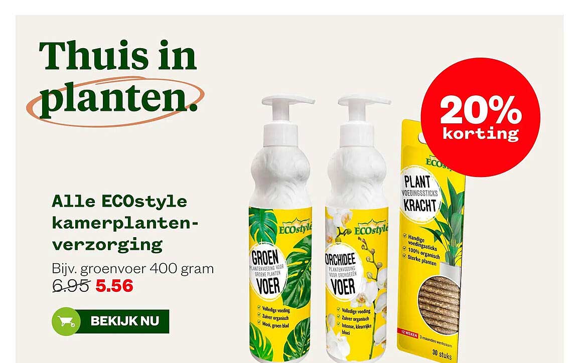 Alle ECostyle kamerplanten-verzorging