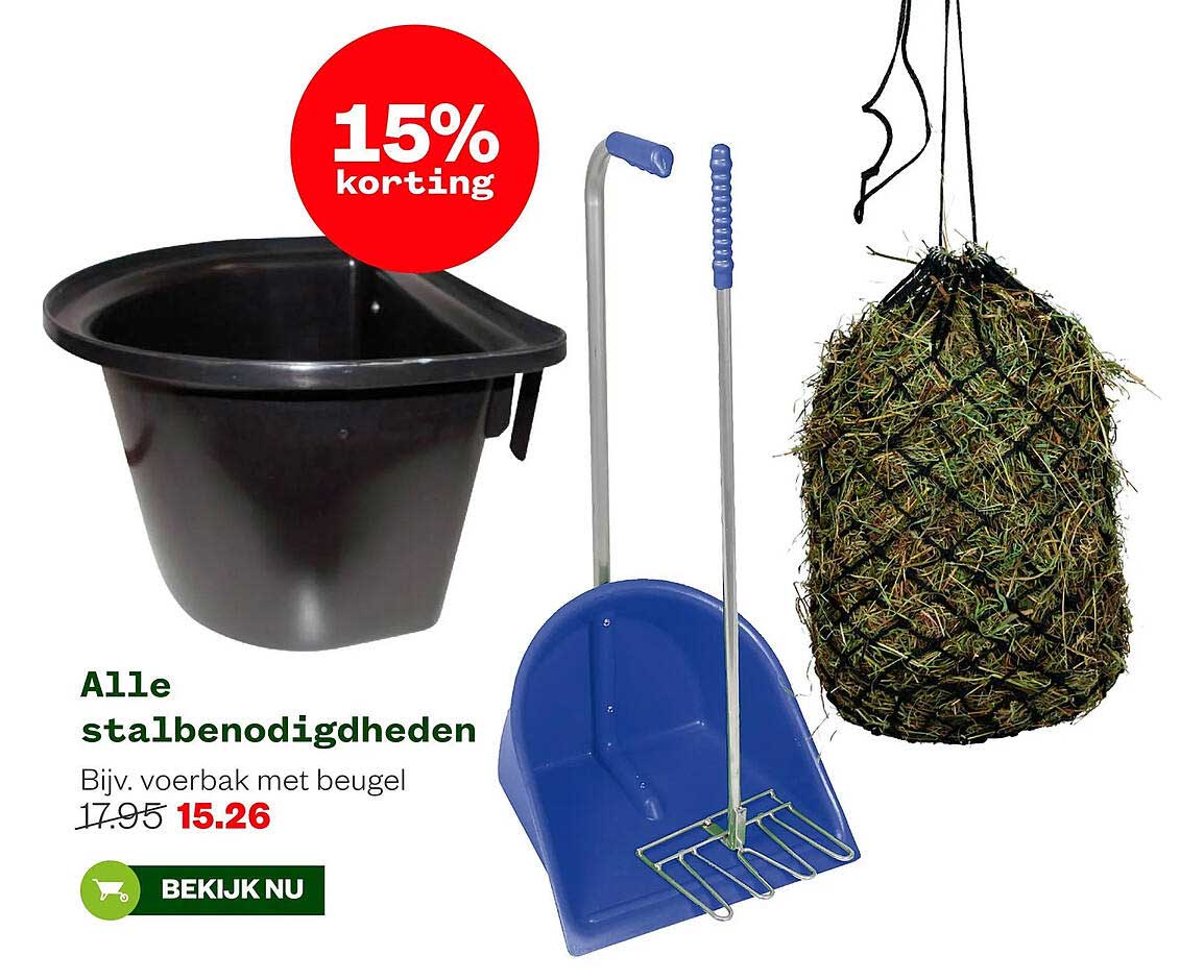 Alle stalbenodigdheden