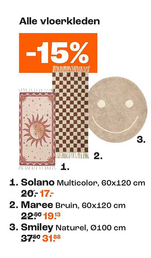 Alle vloerkleden -15%