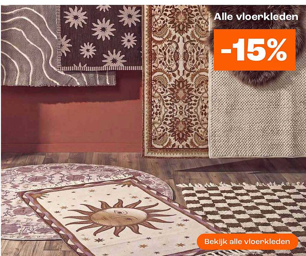 Alle vloerkleden -15%
