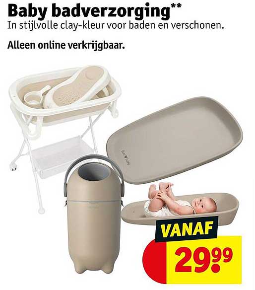 Baby badverzorging**
