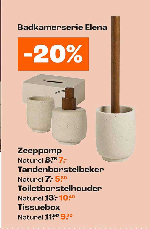Badkamerserie Elena -20%