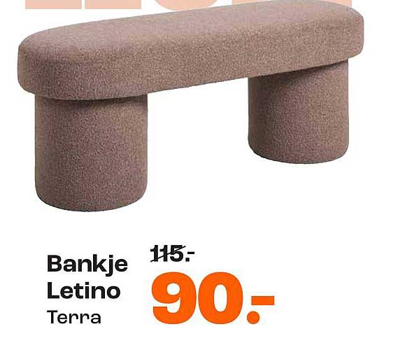 Bankje Letino Terra