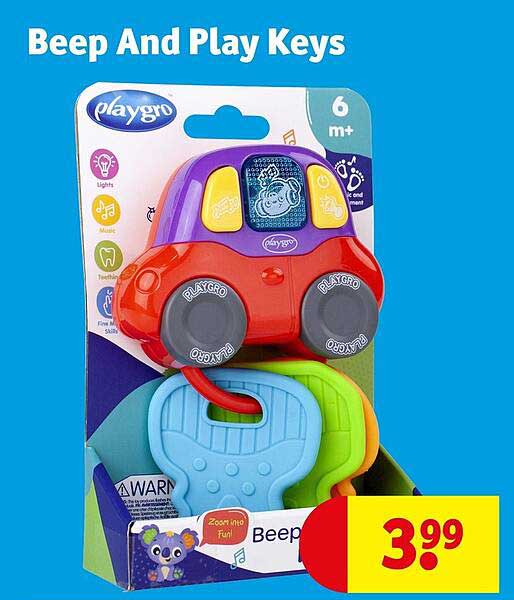 Beep And Play Keys