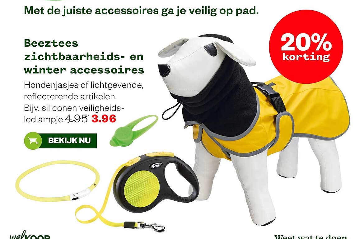 Beeztees zichtbaarheids- en winter accessoires