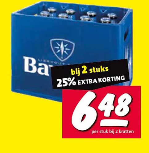 bij 2 stuks 25% EXTRA KORTING