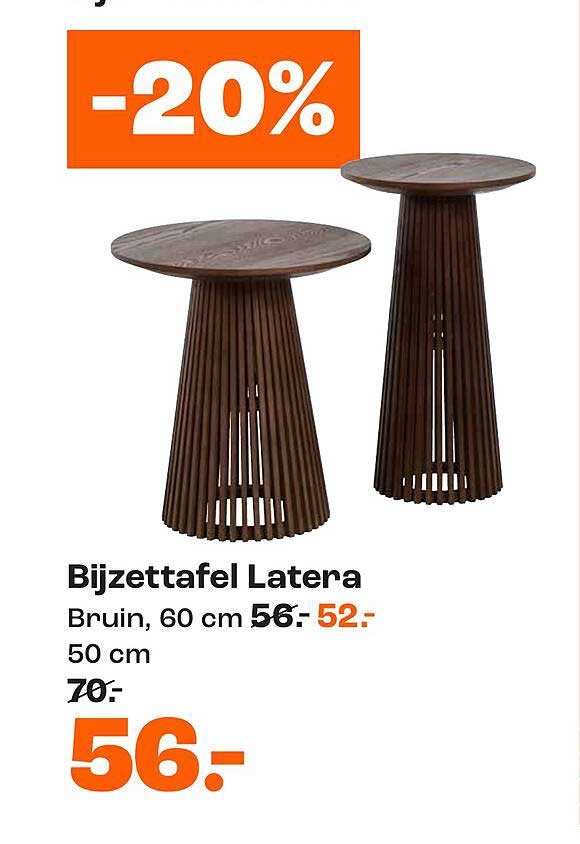 Bijzettafel Latera