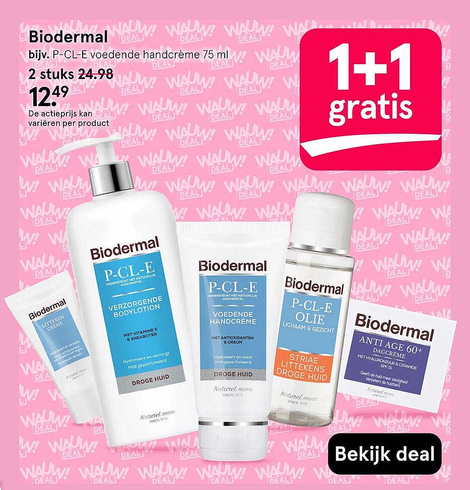 Biodermal 1+1 gratis