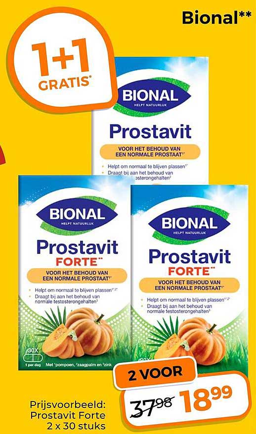 Bional Prostavit Forte 2 voor
