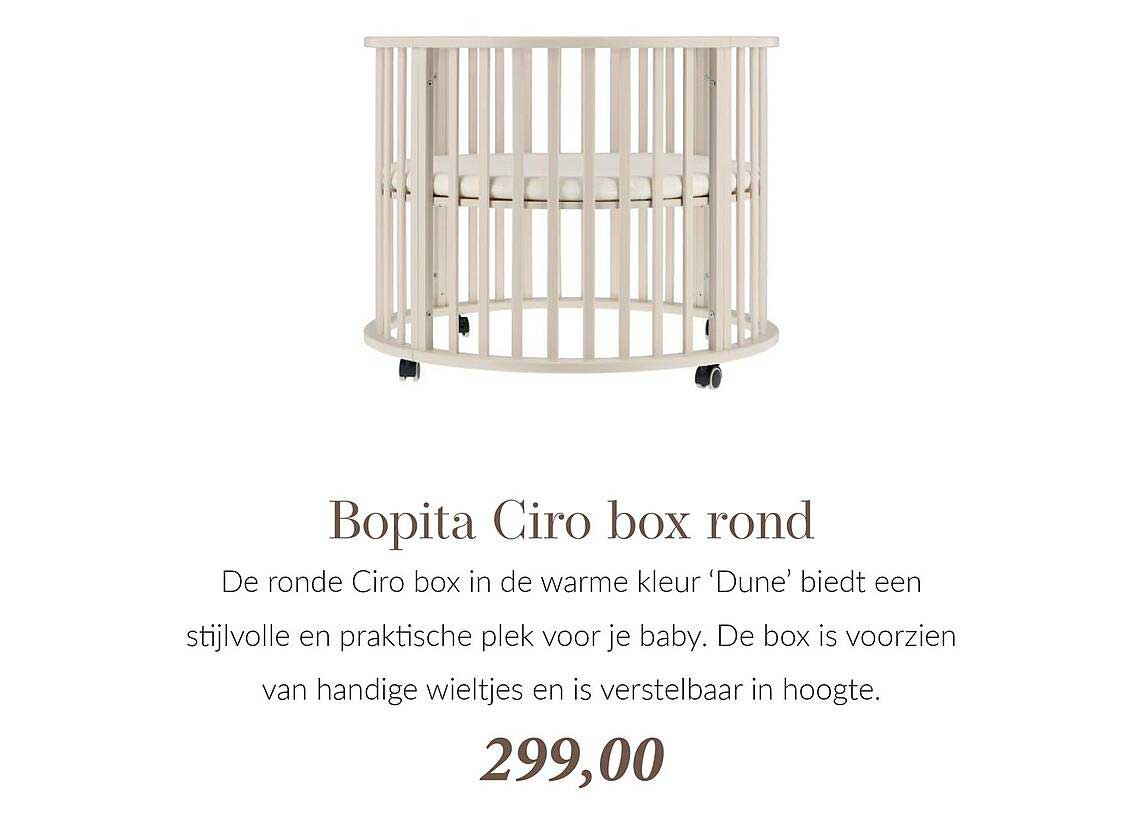 Bopita Ciro box rond