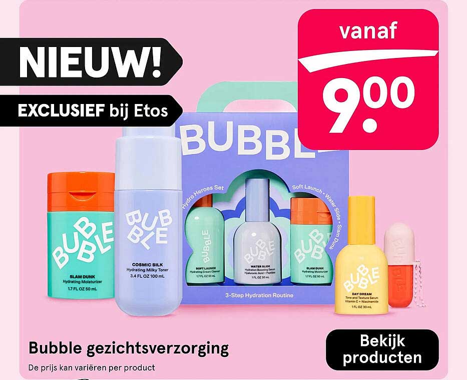 Bubble gezichtsverzorging