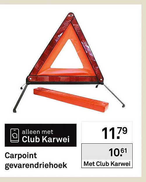 Carpoint gevarendriehoek