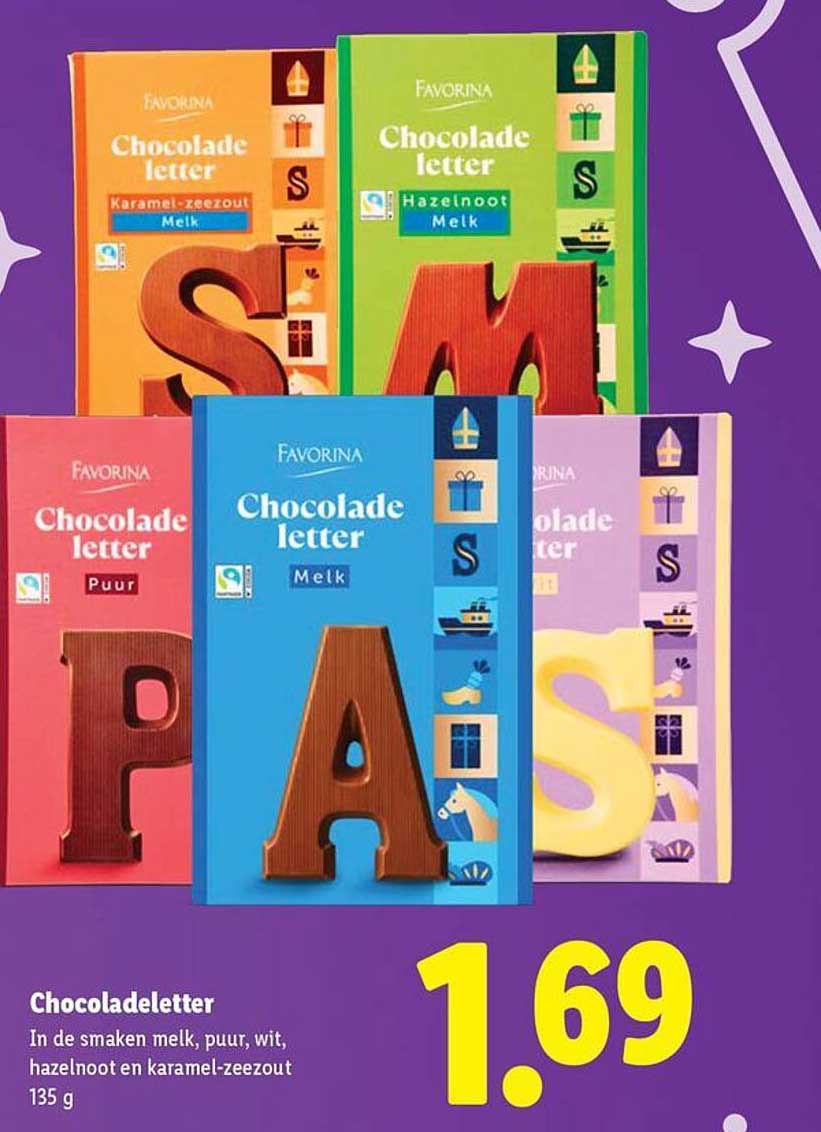 Chocoladeletter