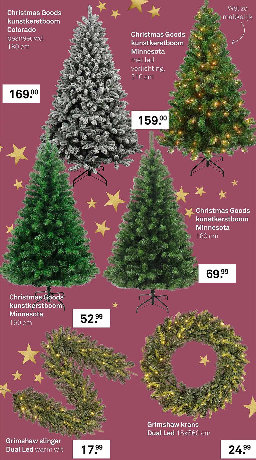 Christmas Goods kunstkerstboom Colorado besneeuwd, 180 cm