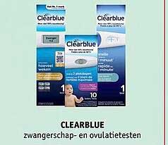 CLEARBLUE zwangerschap- en ovulatietesten