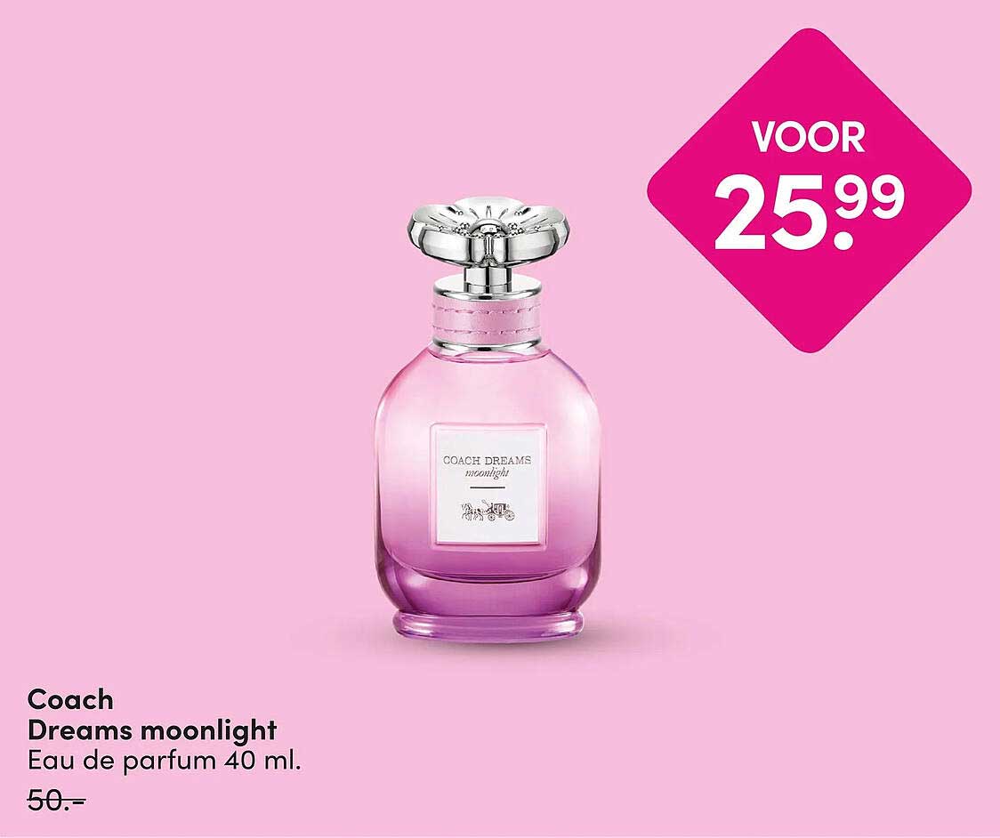 Coach Dreams moonlight Eau de parfum 40 ml.