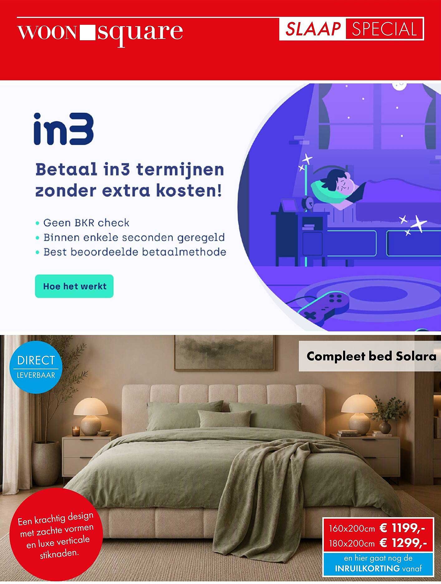 Compleet bed Solara