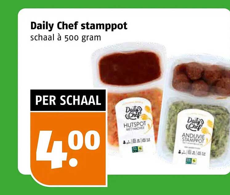 Daily Chef stamppot schaal à 500 gram