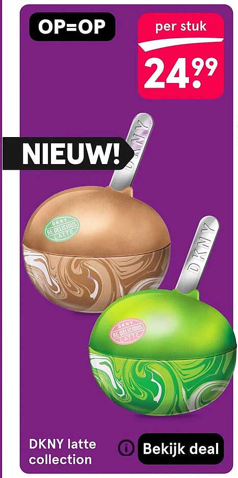 DKNY latte collection NIEW!