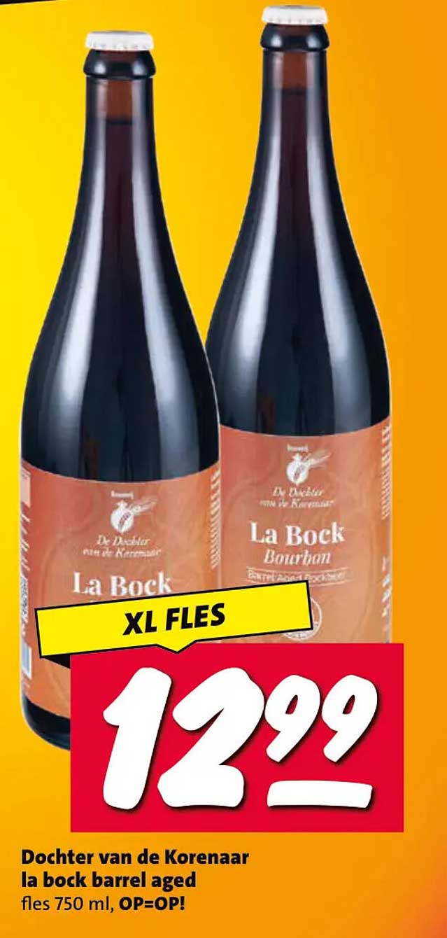 Dochter van de Korenaar la bock barrel aged XL FLES