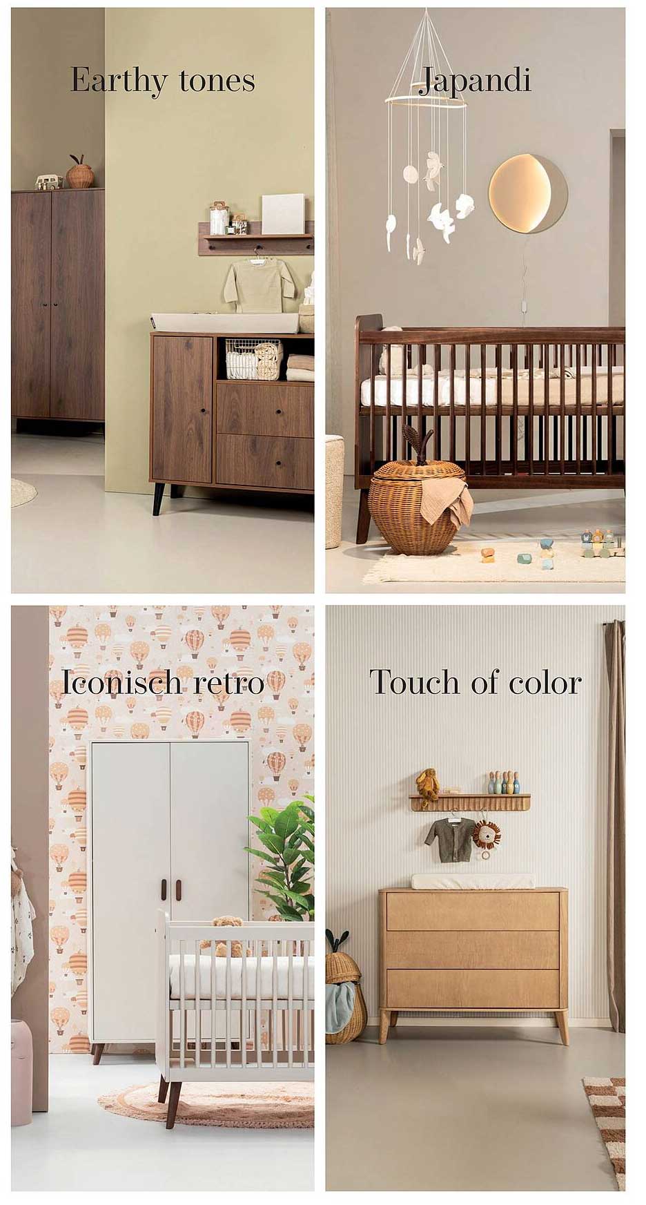 Earthy tones