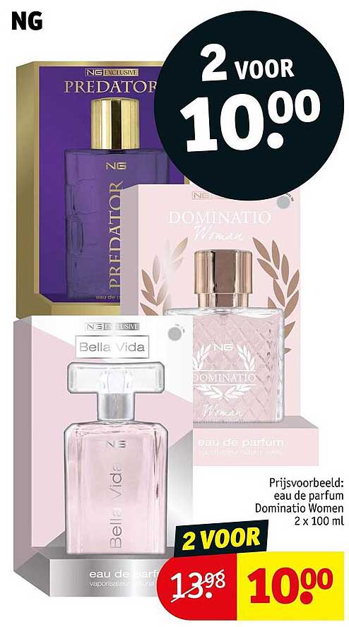 eau de parfum Dominatio Women 2 x 100 ml 2 VOOR