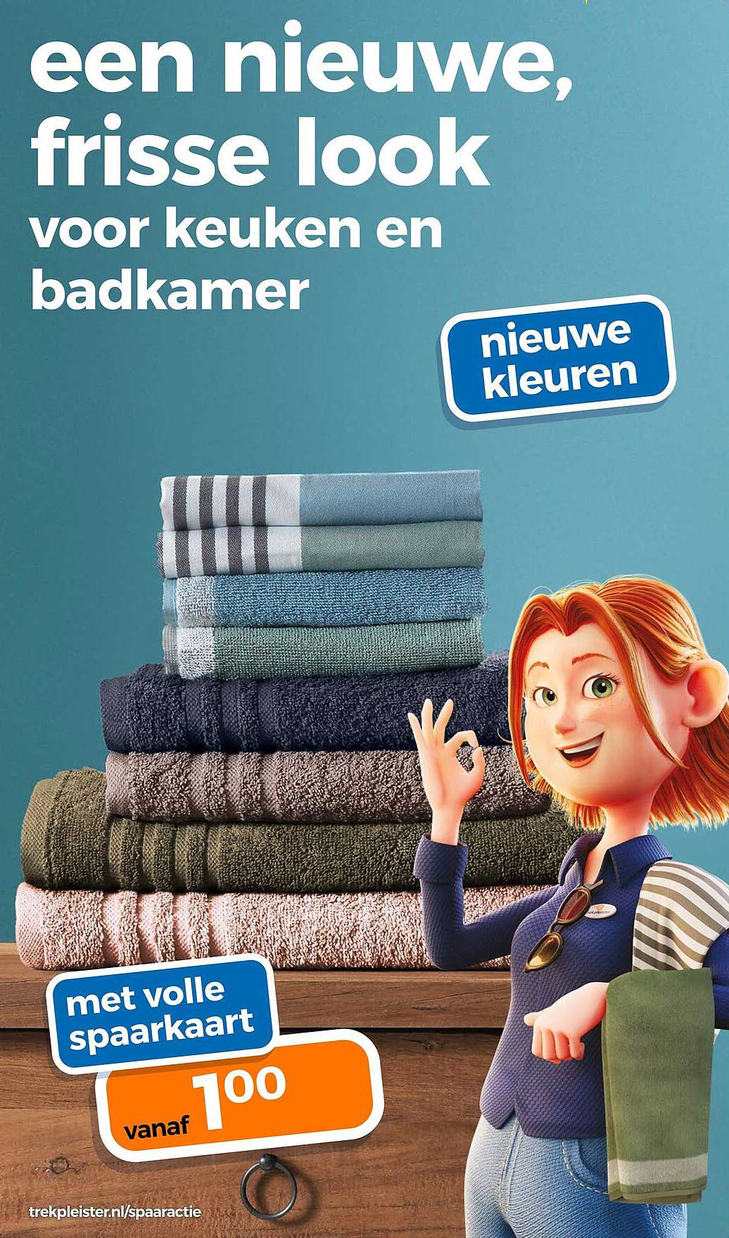 een nieuwe, frisse look voor keuken en badkamer