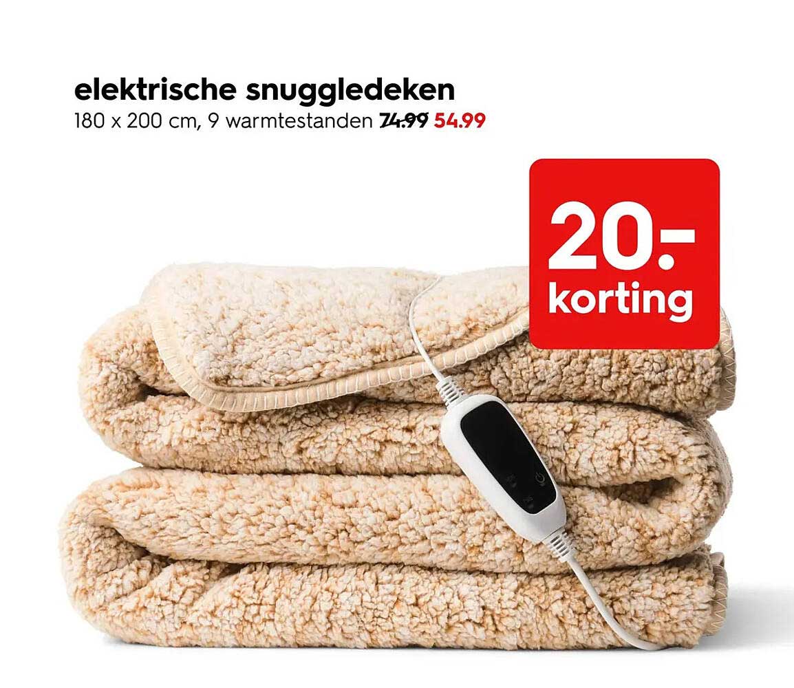 elektrische snuggleddeken