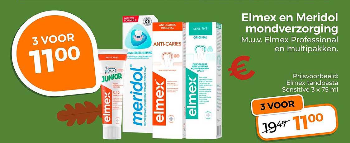 Elmex en Meridol mondverzorging