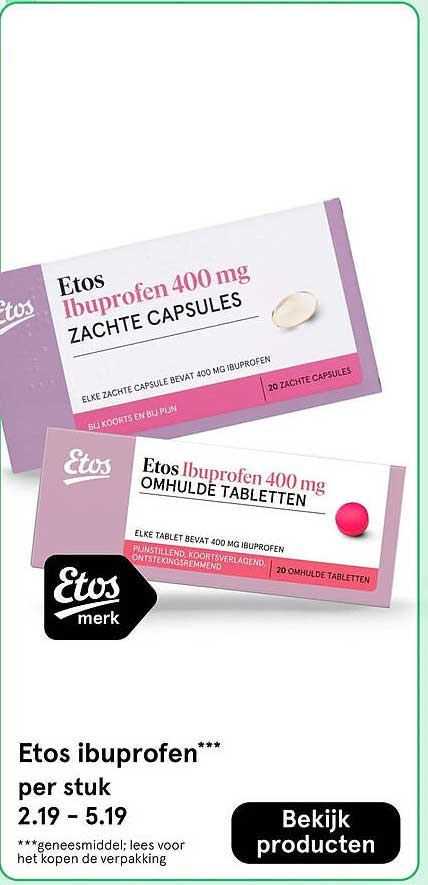 Etos ibuprofen***