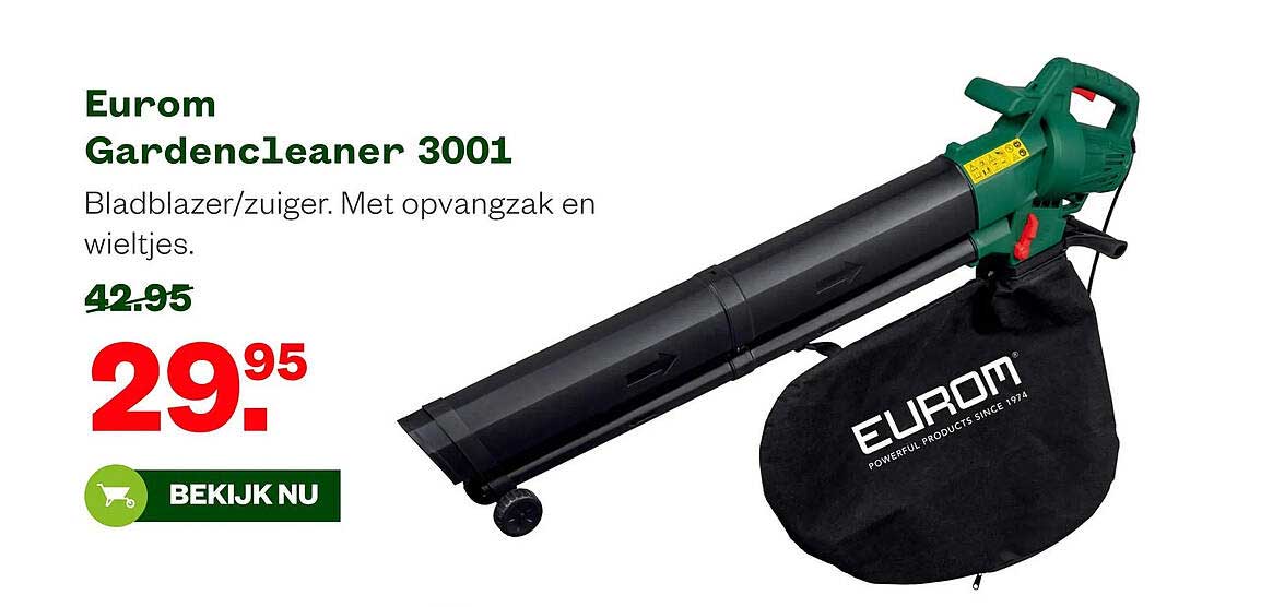 Eurom Gardencleaner 3001