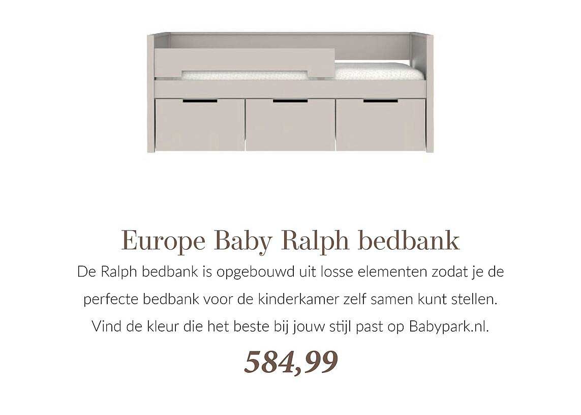 Europe Baby Ralph bedbank