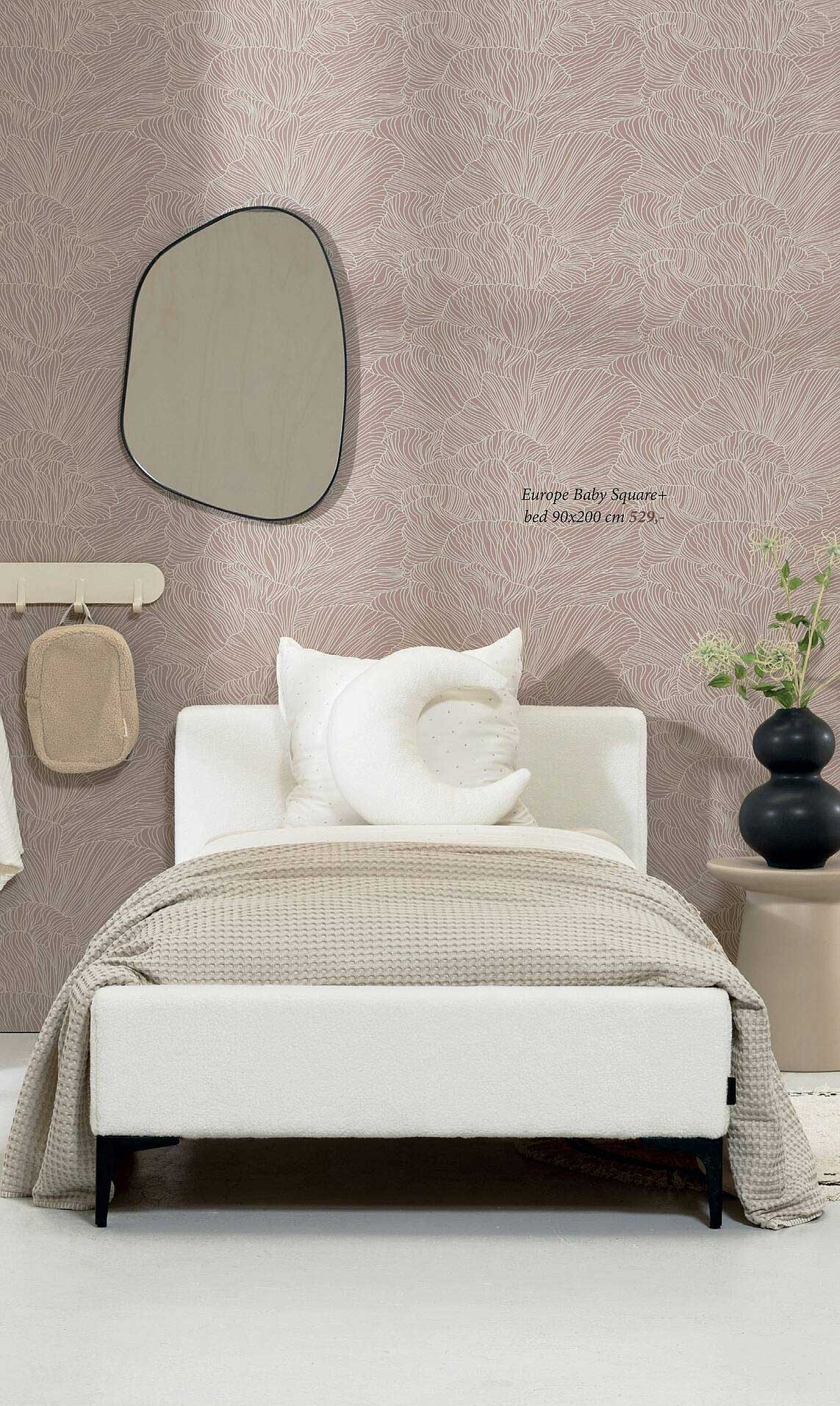 Europe Baby Square+ bed 90x200 cm
