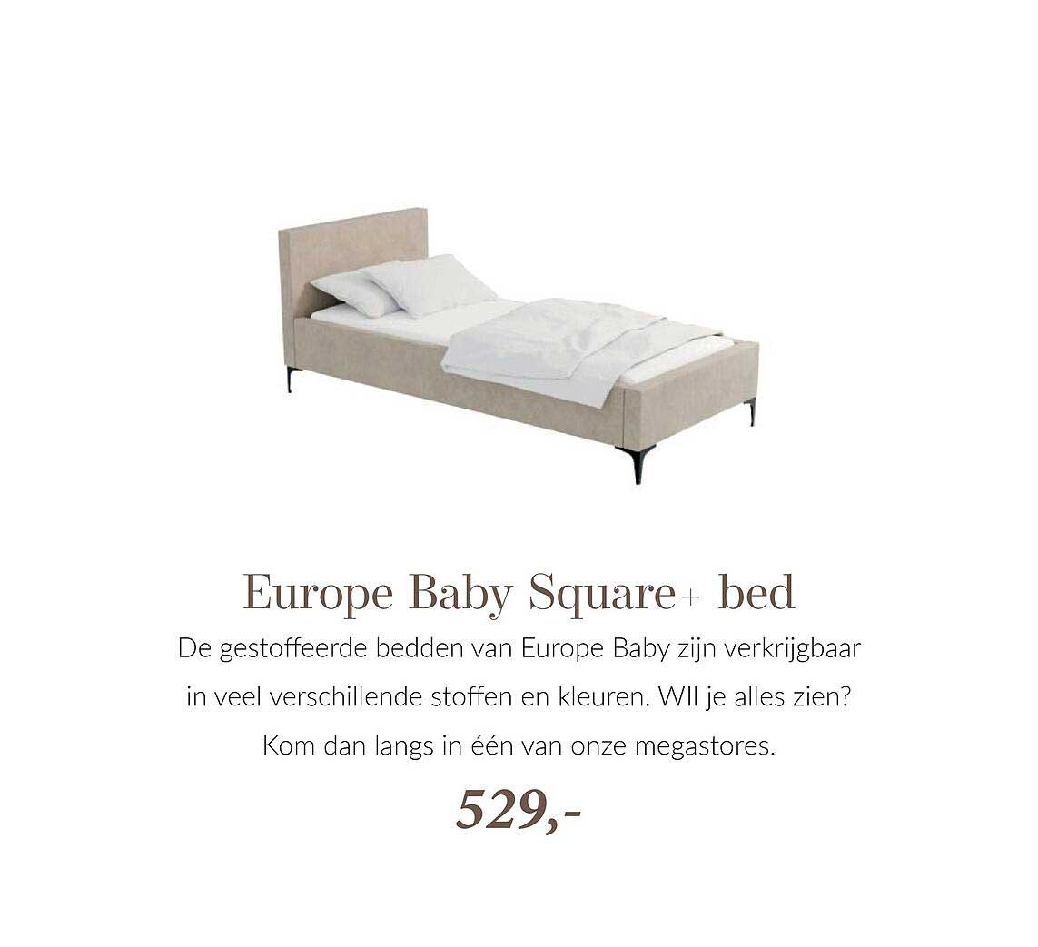 Europe Baby Square+ bed