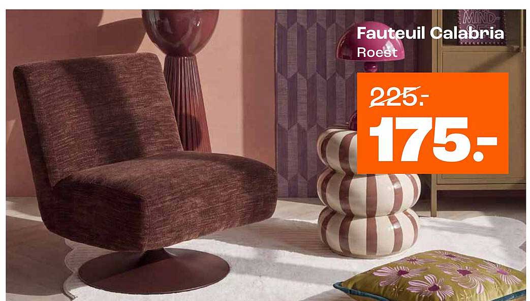 Fauteuil Calabria Roes