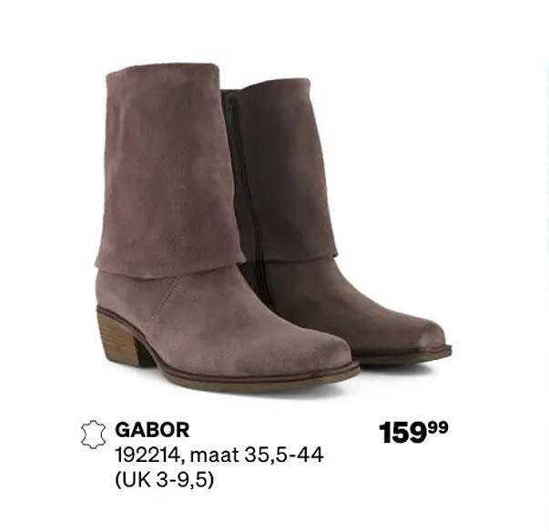 GABOR 192214, maat 35,5-44 (UK 3-9,5)