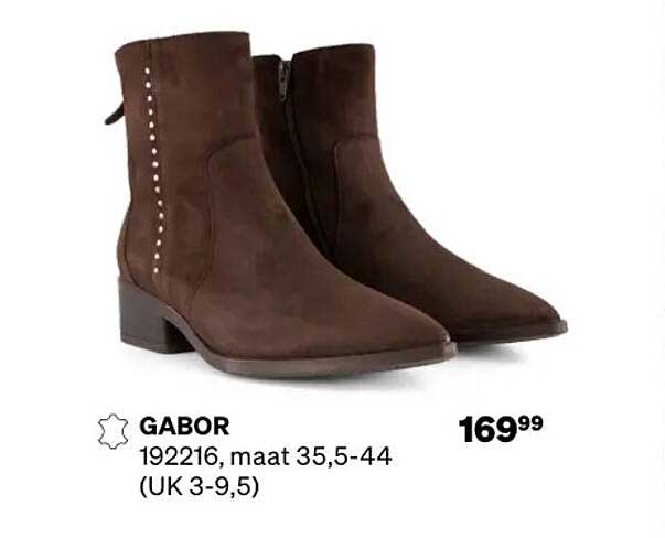 GABOR 192216, maat 35,5-44 (UK 3-9,5)