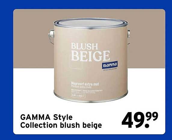 GAMMA Style Collection blush beige