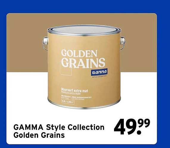 GAMMA Style Collection Golden Grains