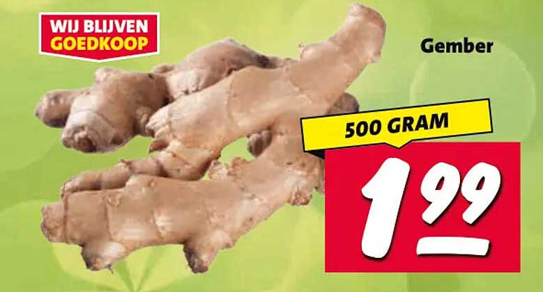Gember 500 GRAM