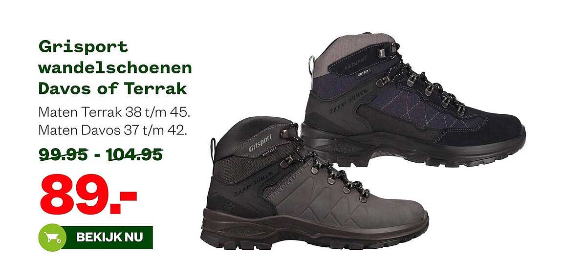 Grisport wandelschoenen Davos of Terrak