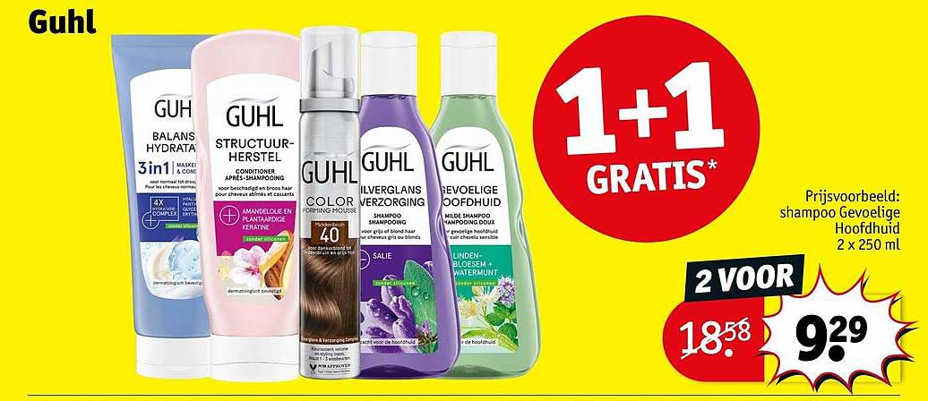 Guhl 1+1 GRATIS*