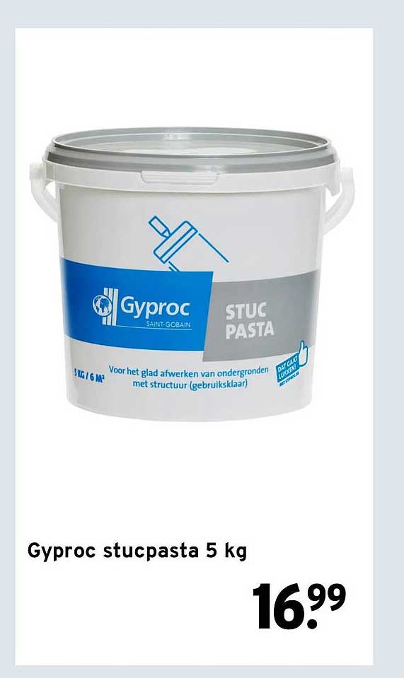 Gyproc stucpasta 5 kg