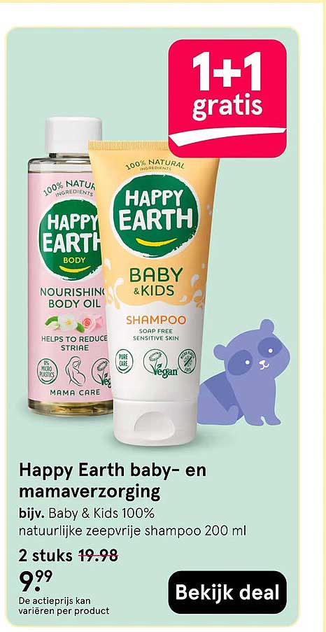 Happy Earth baby- en mamaverzorging