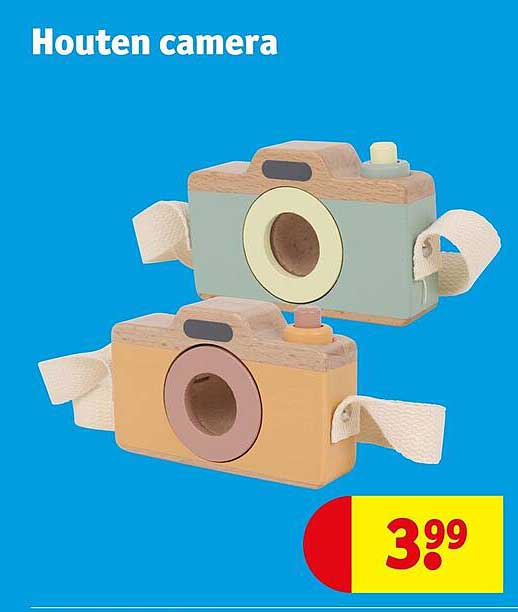 Houten camera